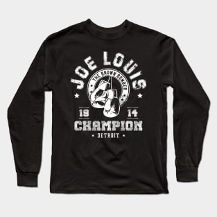 Joe Louis - The Brown Bomber Long Sleeve T-Shirt